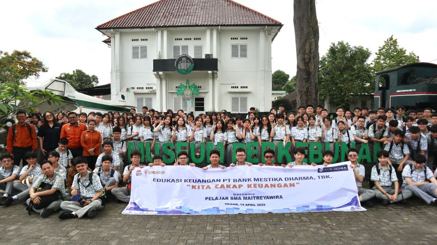 Bank Mestika Edukasi Keuangan Pelajar SMA Maitreyawira di Medan