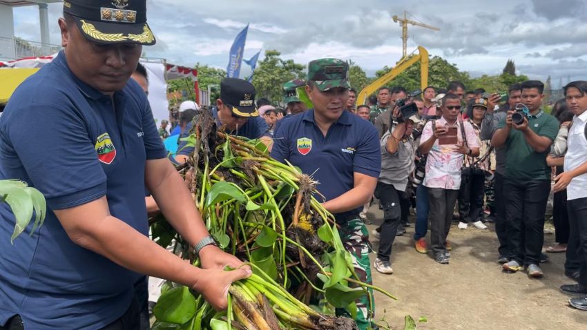 Kodam I/BB bersama 7 Bupati Sumut Gaungkan Pelihara Kelestarian Danau Toba