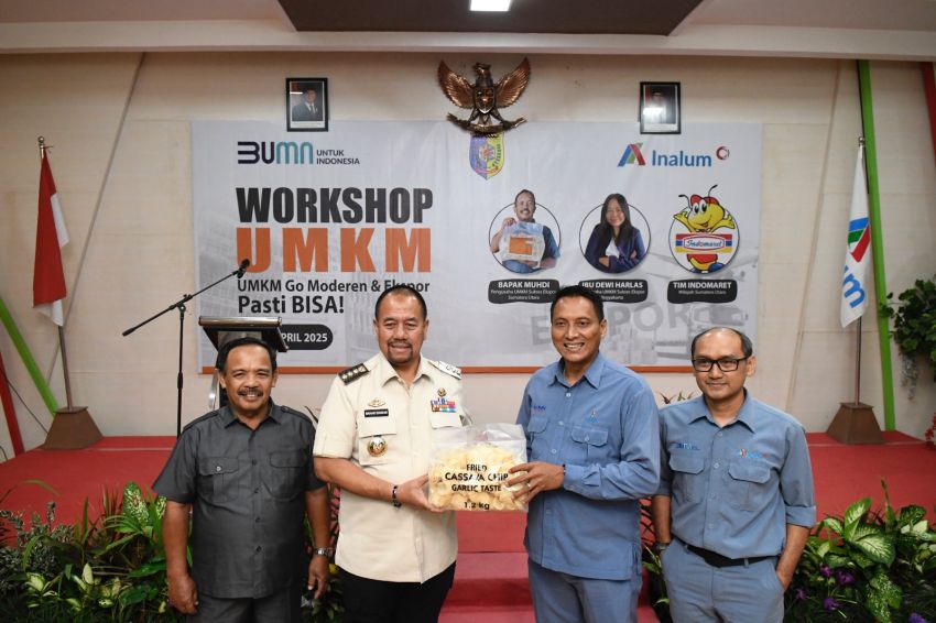 Dihadiri Bupati Batu Bara, Workshop "UMKM Go Modern dan Ekspor Pasti Bisa "Kolaborasi INALUM dan Pemkab Batu Bara Dorong UMKM Naik Kelas