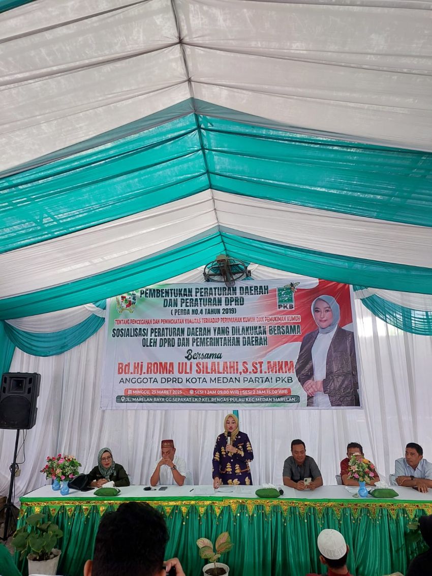 Hj Roma Uli Klarifikasi Soal Tudingan Sosperda Disulap Jadi Ajang Silaturahmi Dan Berbagi Tali Asih