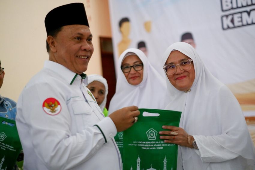 Sapa Jemaah Calhaj Medan, Pesan Kakanwil: Siapkan Fisik dan Mental