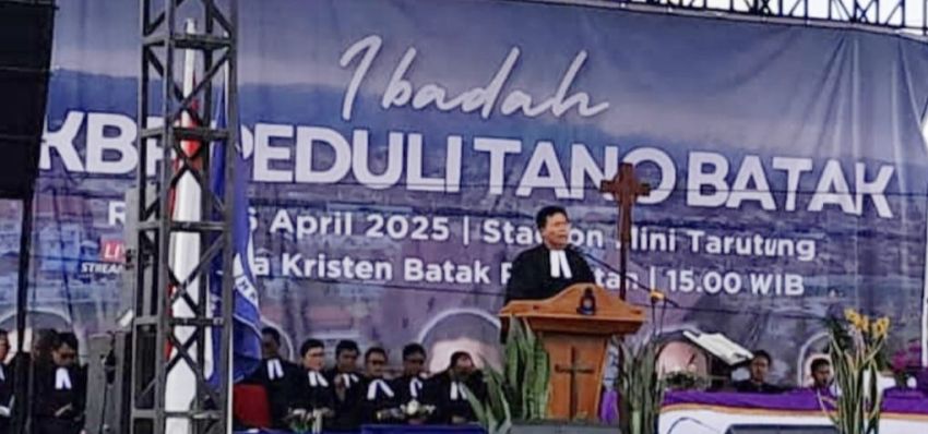 HKBP Peduli Tano Batak, Ephorus : Ada 4 Persoalan Yang Menggempur Dan Merasuki Sendi Kehidupan Manusia