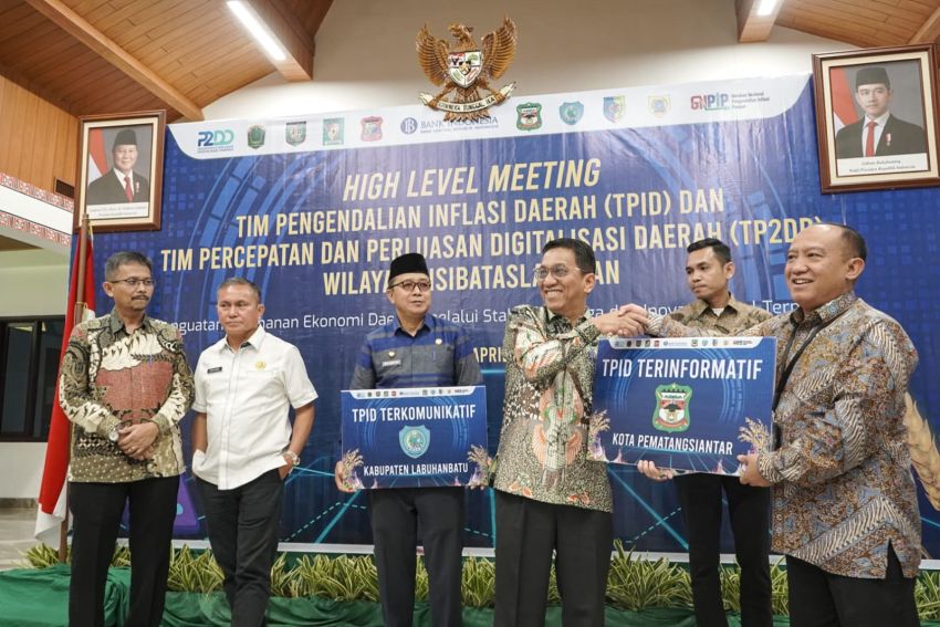Bersama SISIBATASLABUHAN KPwBI Pematangsiantar Gelar Giat Capacity Building TPID dan TP2DD