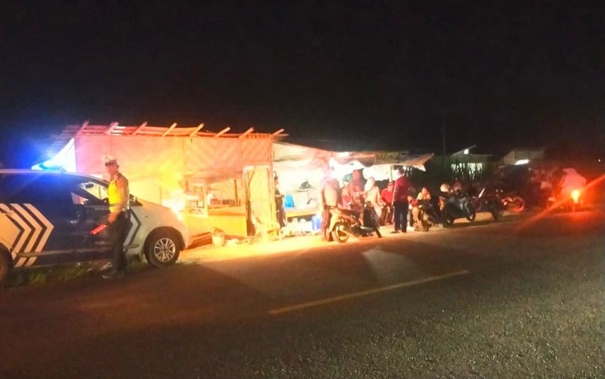 Sekumpulan Anak-Anak Ganggu Pengendara di Acces Road Inalum Dengan Senjata Mainan Dibubarkan Polisi