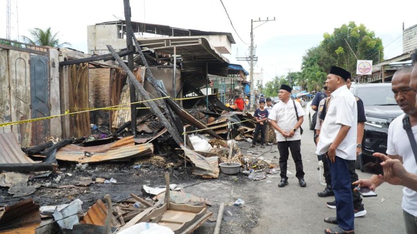 Bupati Langkat Akan Bantu Korban Kebakaran Bahorok