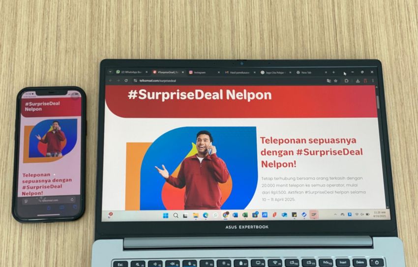 Telkomsel Surprise Deal: Nelpon Hingga 20.000 Menit Ke Semua Operator!