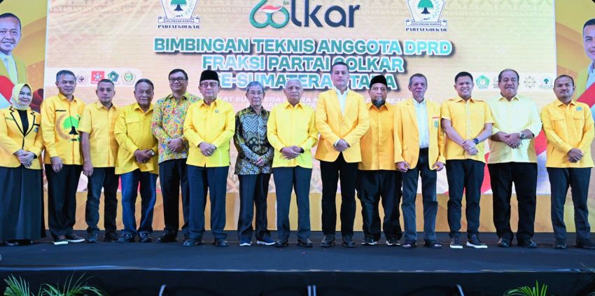 Wagub Sumut Sampaikan 4 Pesan Kepada Kader Golkar