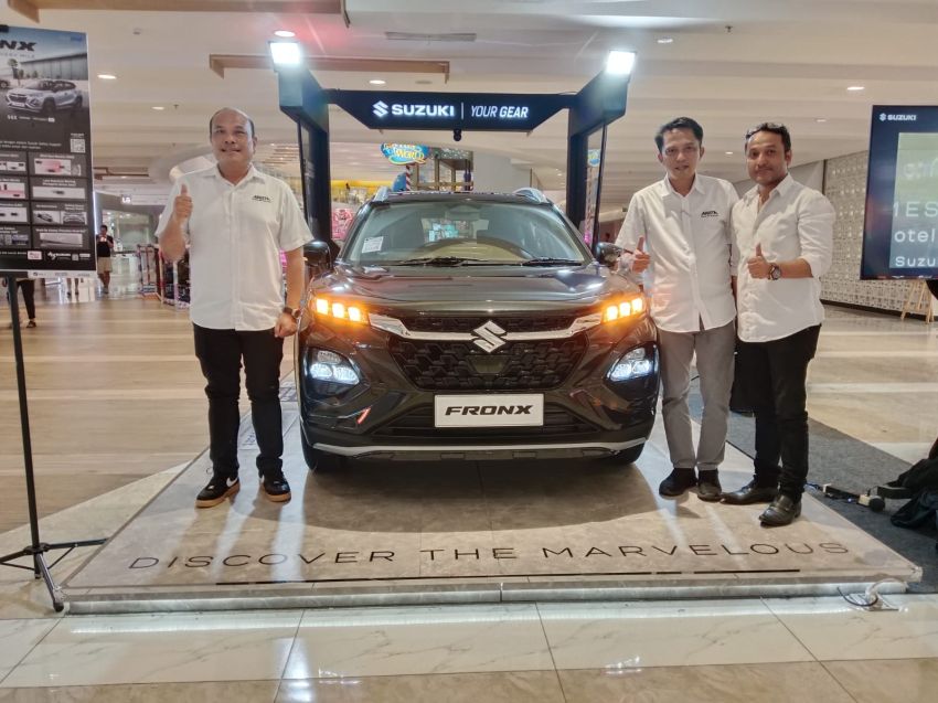 Suzuki Fronx Resmi Mengaspal di Sumut , Targetkan Penjualan 50 Unit per Bulan