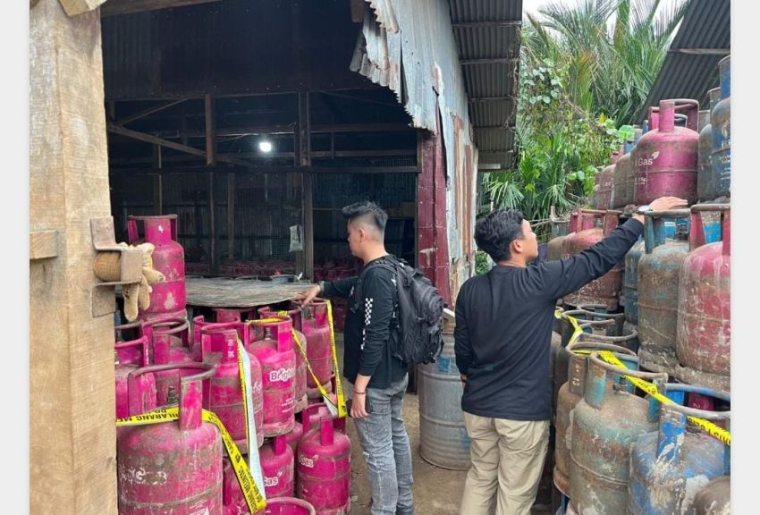 Digerebek Tim Gabungan, Bos Gudang LPG Bebas Berkeliaran Masyarakat Minta Ketegasan Penegakan Hukum