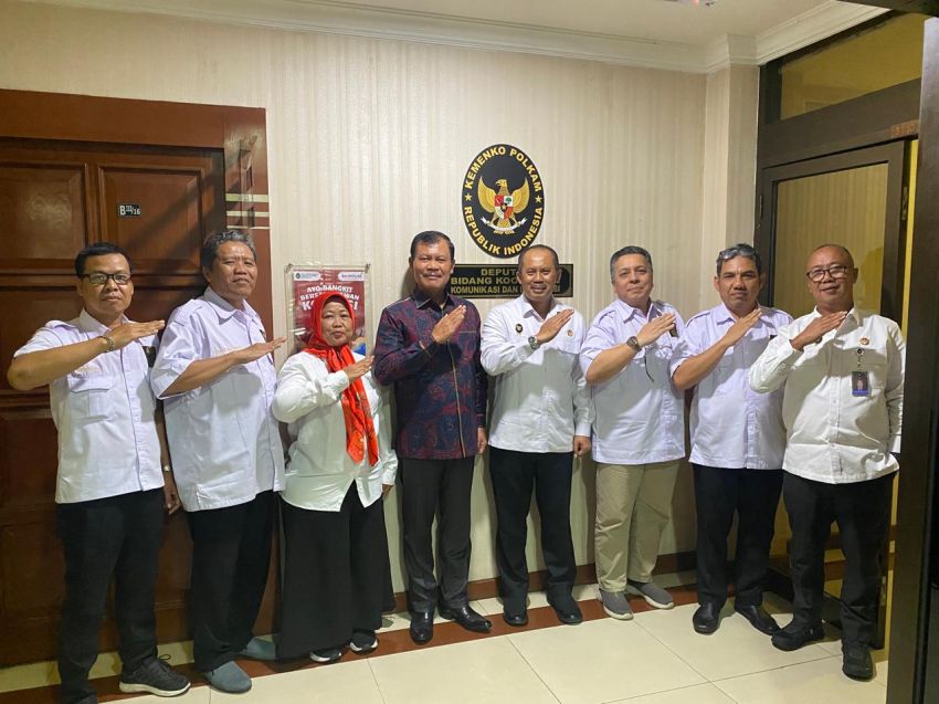 AMKI dan Deputi Kemenko Polkam Bersinergi Tangkal Disinformasi dan Kuatkan Literasi Publik