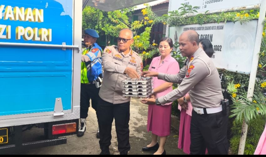 Kombes Pol Gidion Resmikan SPPG YKB Polrestabes Medan : Dukung Program MBG Menuju Indonesia Emas