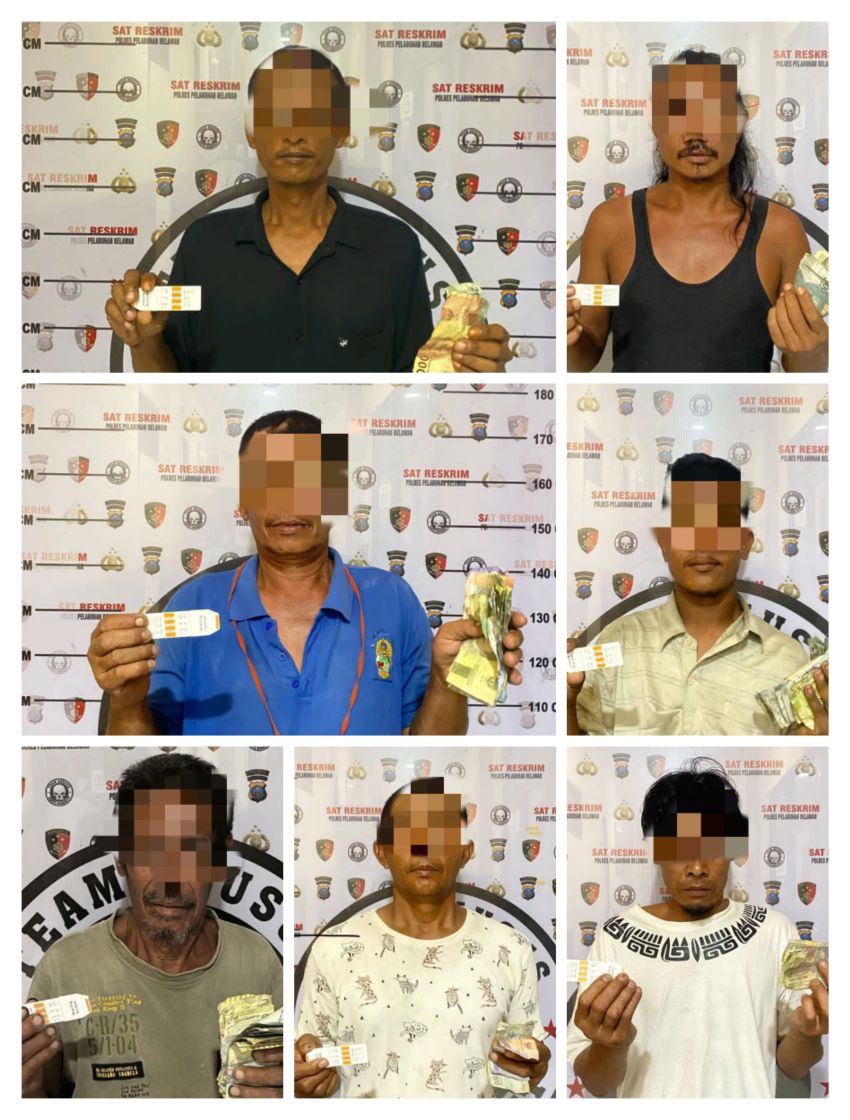 Polres Pelabuhan Belawan Kembali Amankan 7 Pelaku Premanisme Pungli di Sejumlah Titik Rawan