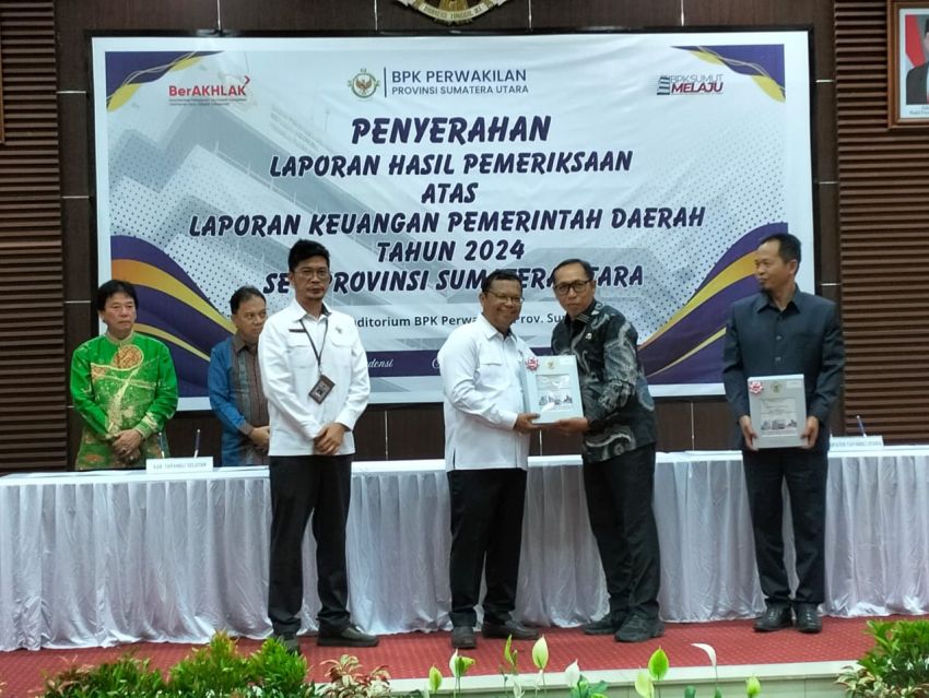 Taput Raih Opini WTP Ke-11 Dari BPK RI