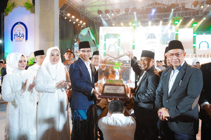 Rico Waas Tutup MTQ ke-58 Kota Medan, Medan Selayang Kembali Raih Juara Umum