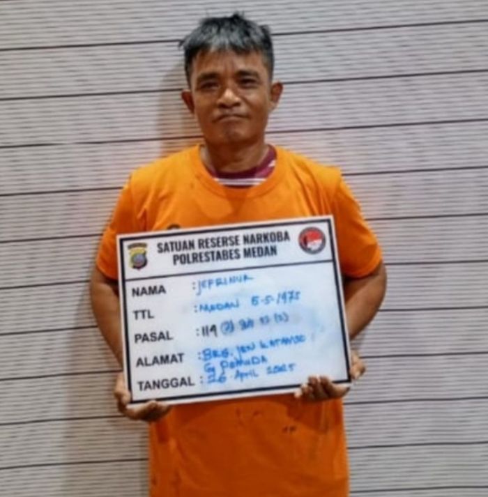 Satres Narkoba Polrestabes Medan Ciduk Pengedar 30 Gram Sabu, Bandar Buron