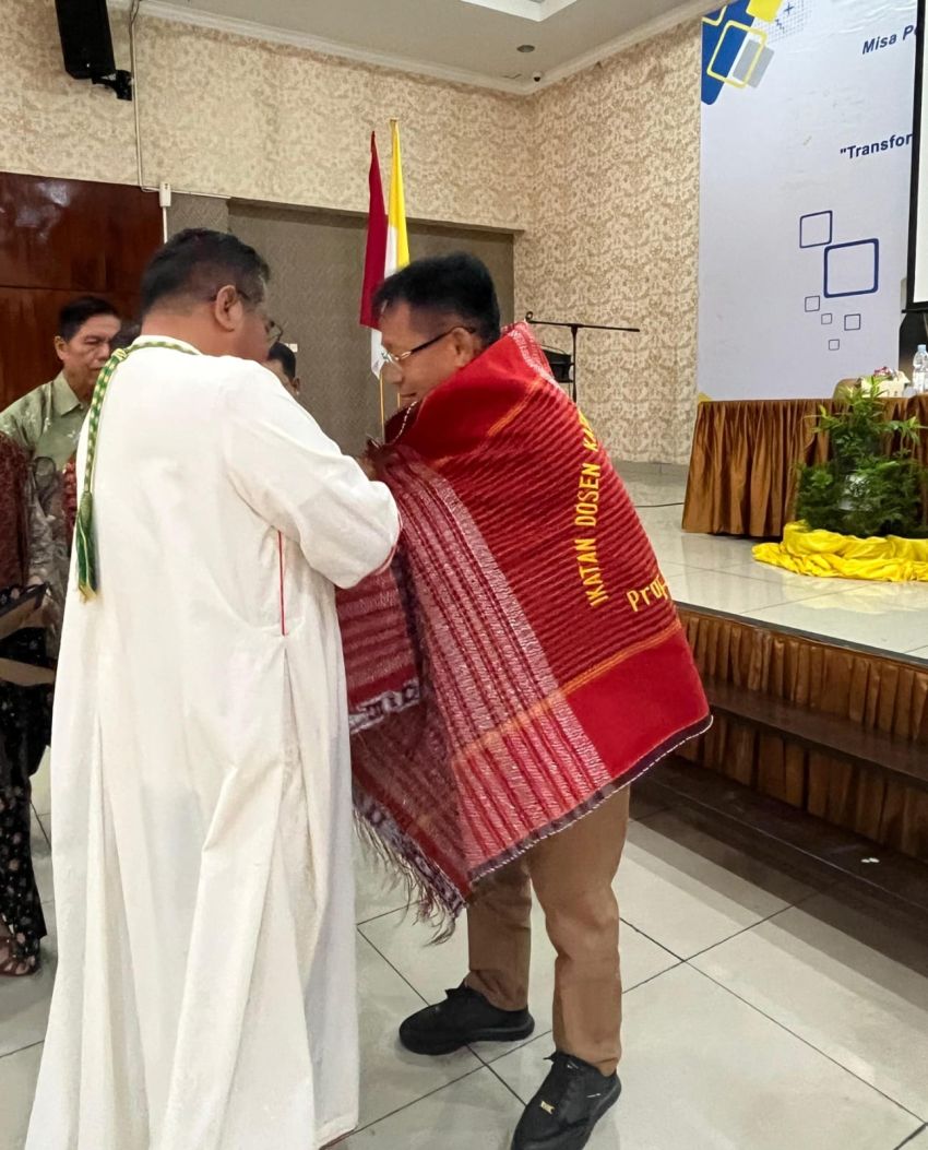 Prof. Dr. Syawal Gultom, M.Pd Dorong Dosen Katolik Keuskupan Agung Medan Lakukan Transformasi Pendidikan