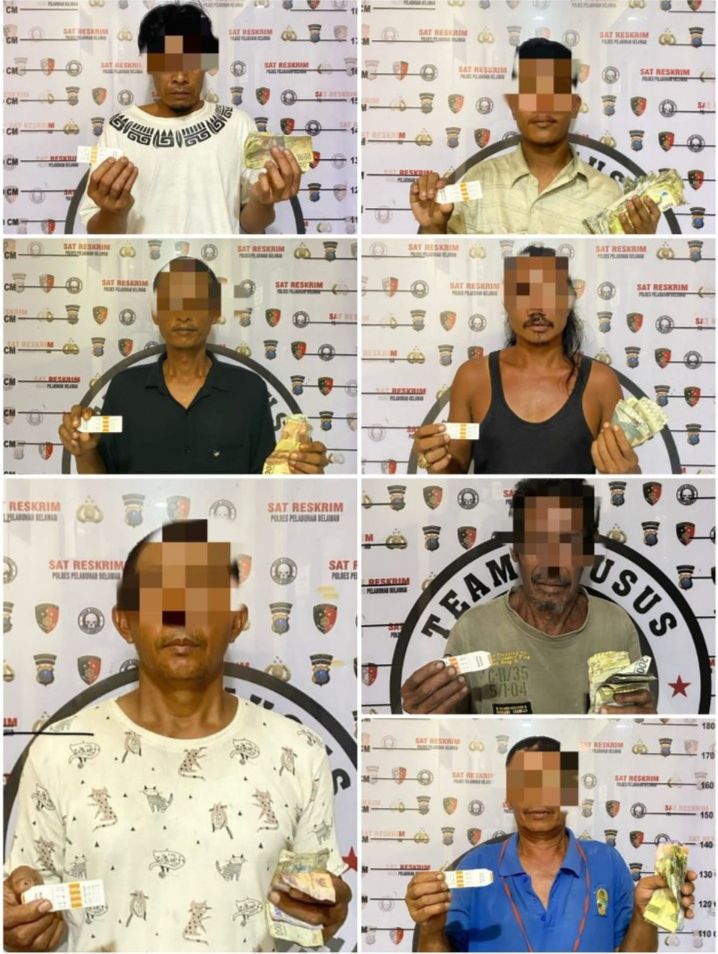 Kembali Polres Pelabuhan Belawan Amankan 7 Pelaku Premanisme Pungli