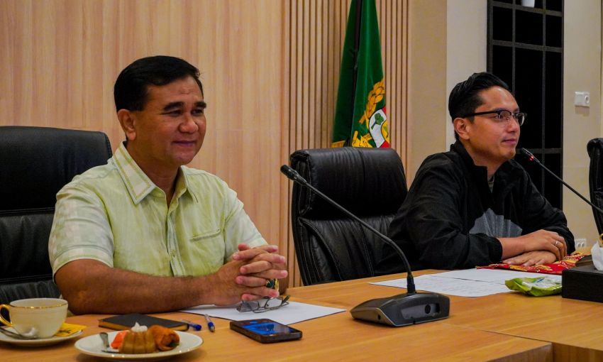 Rico Waas Gelar Pertemuan Dengan Wakil Ketua Komwil I Apeksi, Bahas Struktur Kepengurusan