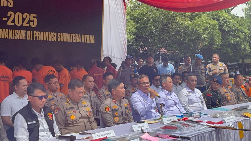 Kemenko Polkam Apresiasi Polda Sumut: Operasi Pekat Toba 2025 Tindak Tegas Premanisme Berkedok Ormas