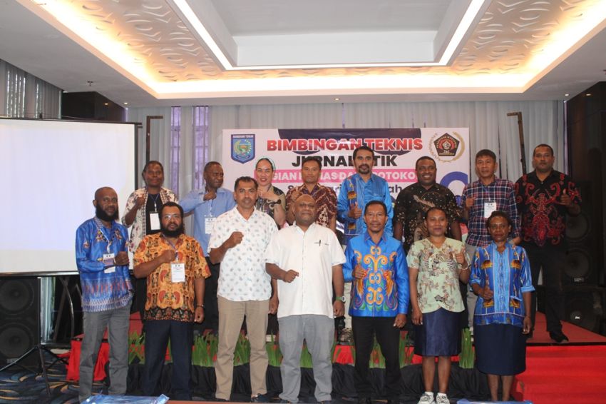Pemkab Mamberamo Gandeng PWI Papua Gelar Bimtek Jurnalistik