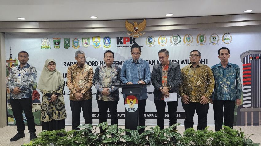 Rico Waas Ikuti Rakor Penguatan Sinergi Kolaborasi KPK dan Pemda Dalam Pemberantasan Korupsi