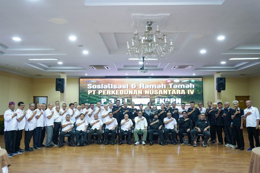 Silaturahmi dan Ramah Tamah PTPN IV Bersama P3RI dan FKPPN, Pererat  Kekeluargaan antara Manajemen dan Pensiunan