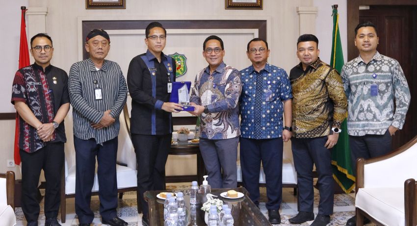 Rico Waas Ajak PT Penjaminan Jamkrindo Syariah Kerja Sama Majukan UMKM