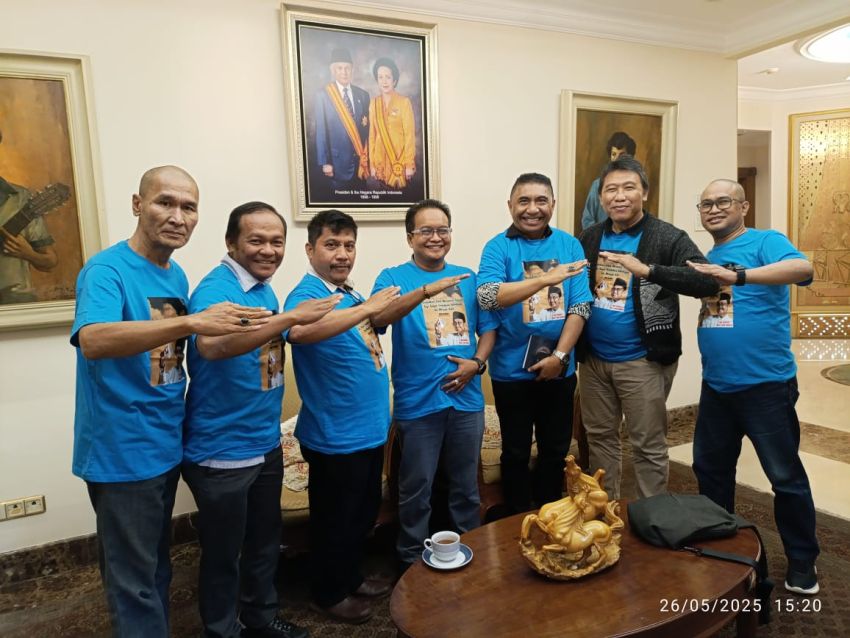 Maju Indonesia Siilaturrahmi ke Ilham Habibie, Usulkan BJ Habibie Pahlawan Nasional