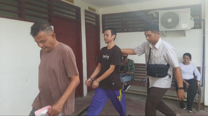 Rudi Sihaloho Pembunuh 2 Bocah Kembali Bersidang di PN Lubuk Pakam di Labuhan Deli