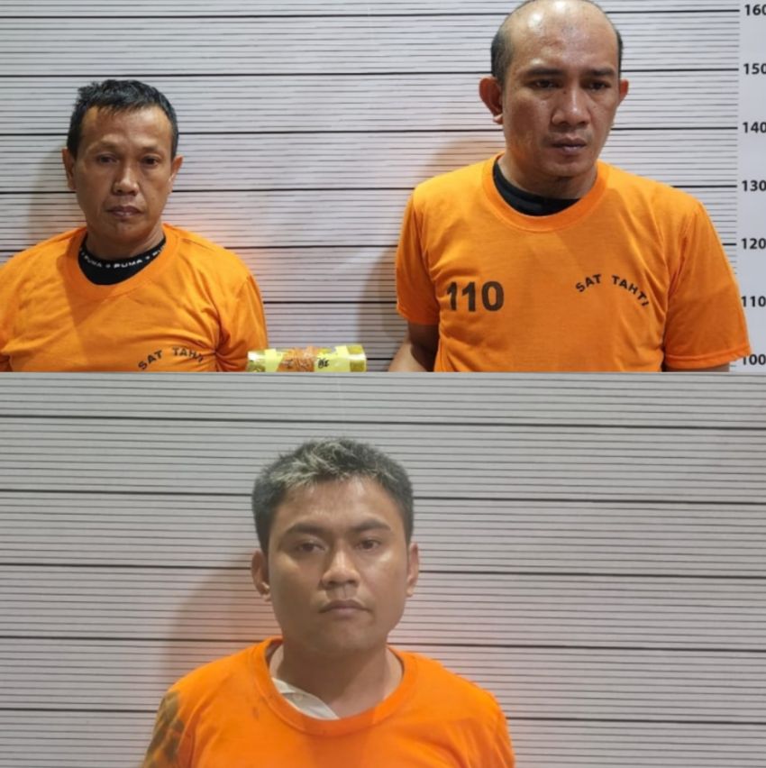 Tiga Tersangka Narkoba Ditangkap, Polrestabes Medan Amankan 1380 Gram Sabu