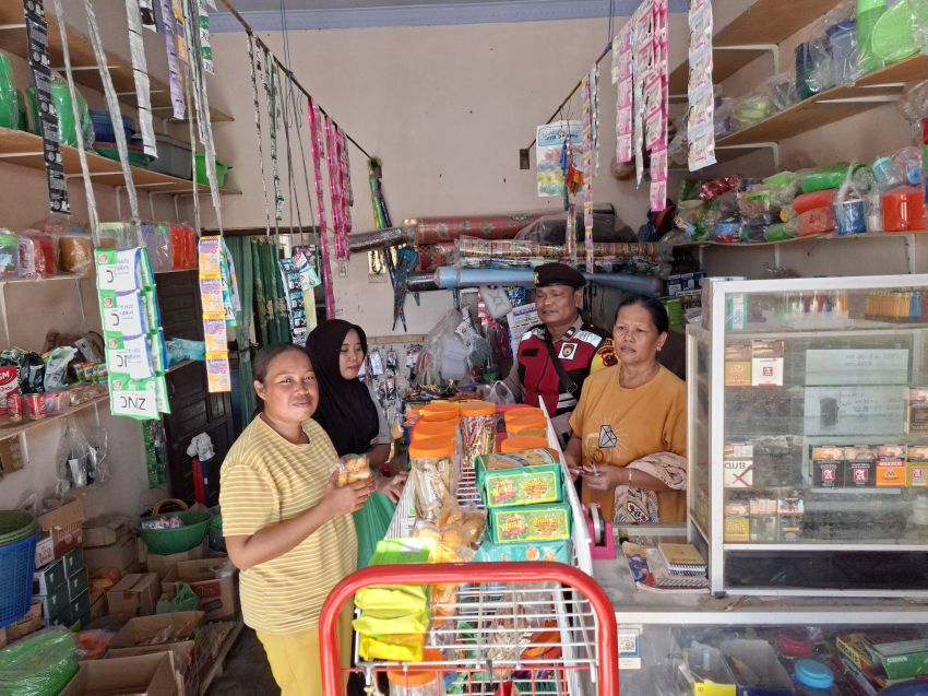 Kanit Samapta Polsek Medang Deras Laksanakan Giat Sambang dan Cooling System