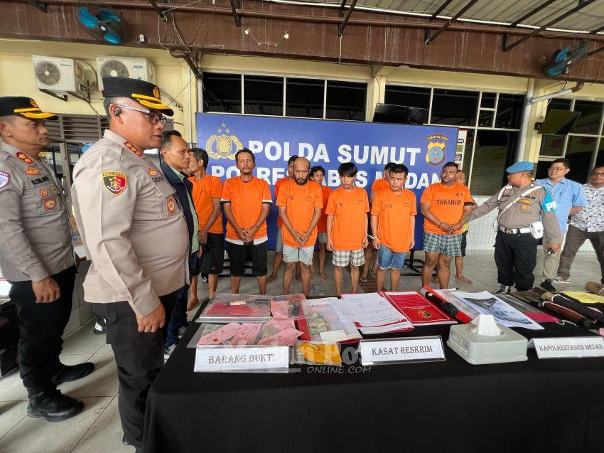 Polisi Sikat Puluhan Jukir Ala Premanisme di Medan, 71 Orang Dibina-9 Bersajam Ditahan