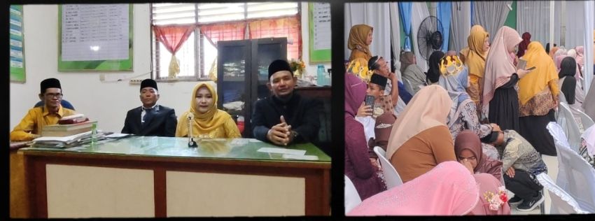 Gelar Pentas Seni, MTsN Siantar Lepas 349 Siswa