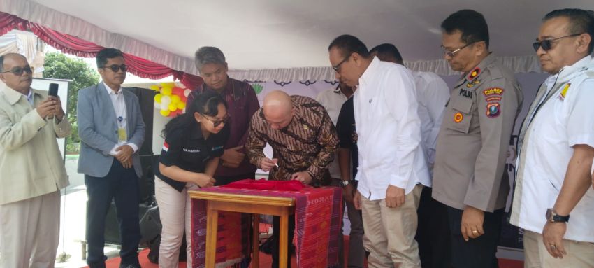 Yayasan Bisukma Launching Makan Bergizi Gratis di Tapanuli Utara