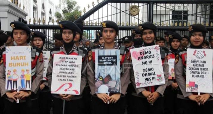 Pengamanan Humanis, Perayaan May Day 2025 di Sumatera Utara Aman dan Tertib