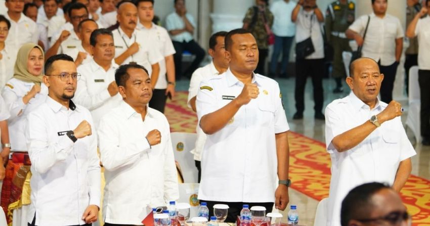 Bupati Langkat Syah Afandin Dukung Penyelesaian Konflik Lahan Lewat Rakor Bersama Menteri ATR