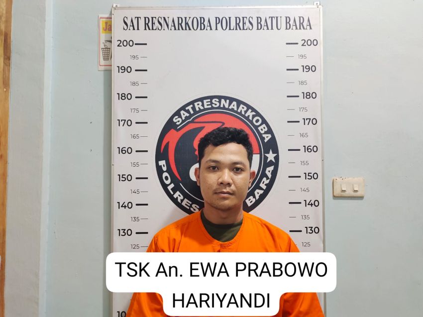 Res Narkoba Polres Batu Bara Tangkap Pengedar Ekstasi di Air Putih