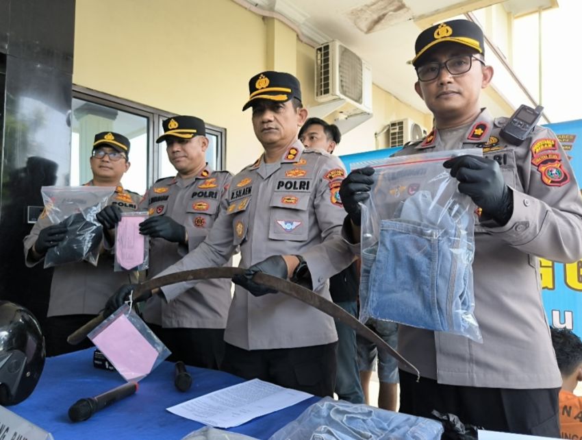 Akhirnya, Polsek Sunggal Tangkap Gerombolan Begal, Satu Remaja Ditembak