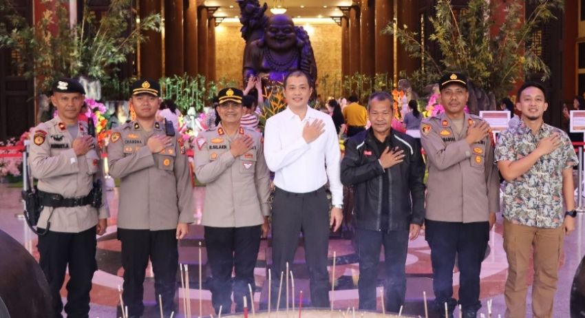 Jelang Perayaan Tri Waisak 2569 BE/2025, Wakapolrestabes Medan Cek Vihara Prioritas