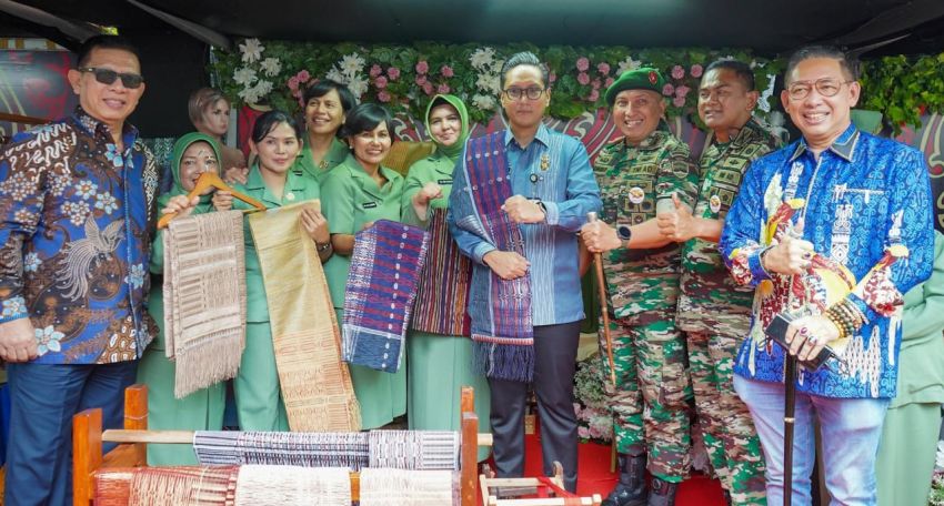 Rico Waas Hadiri Peringatan HUT ke-75 Kodam I BB