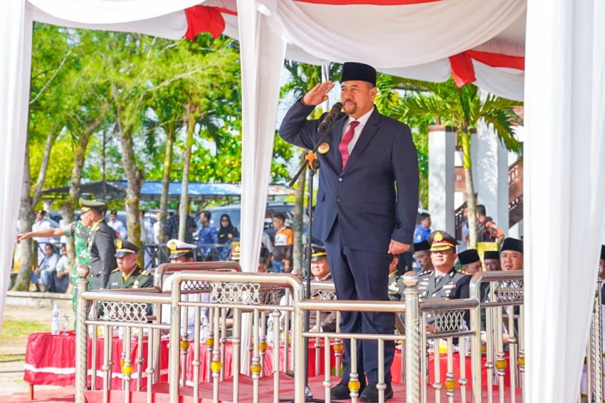 Mengusung Tema Perkokoh Ideologi Pancasila Menuju Indonesia Raya, Pemkab Batu Bara Pringati Hari Lahir Pancasila