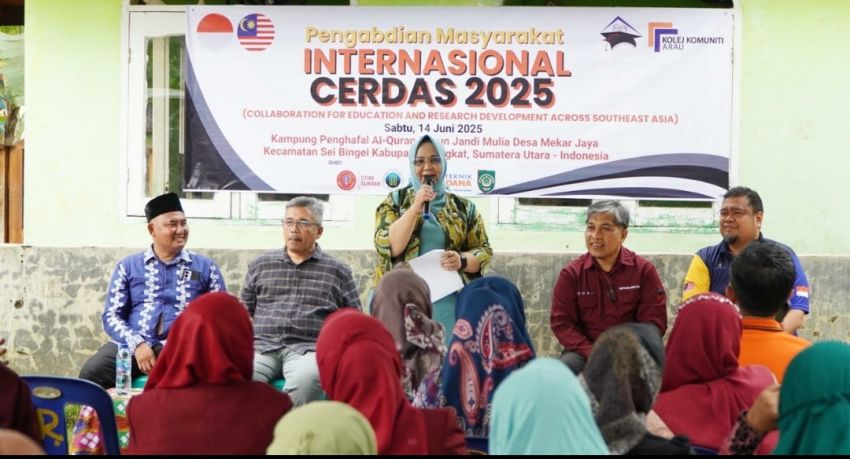 Syah Afandin Dukung Pengabdian Internasional Cerdas 2025, Pererat Kolaborasi Langkat–Malaysia