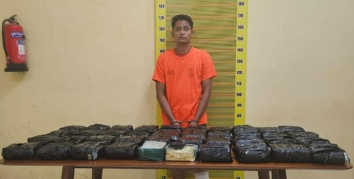 Polda Sumut Tangkap Kurir 40 Kg Sabu Antar Propinsi