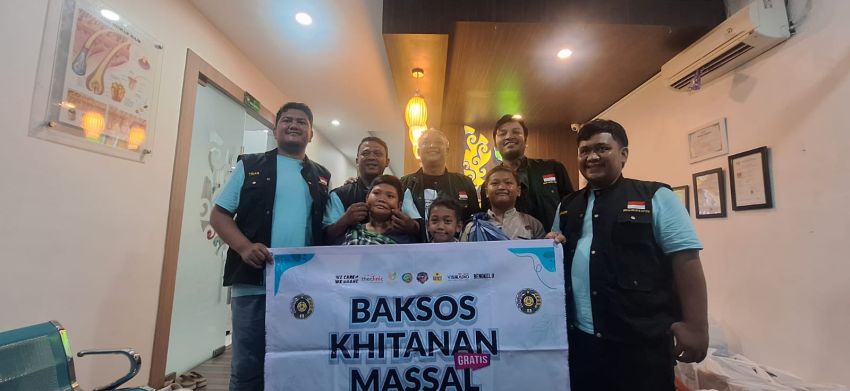 Dr.Arya Tjipta : 300 Anak Ikuti Khitanan Massal Digelar Beautify Indonesia Bersama Majelis Balam