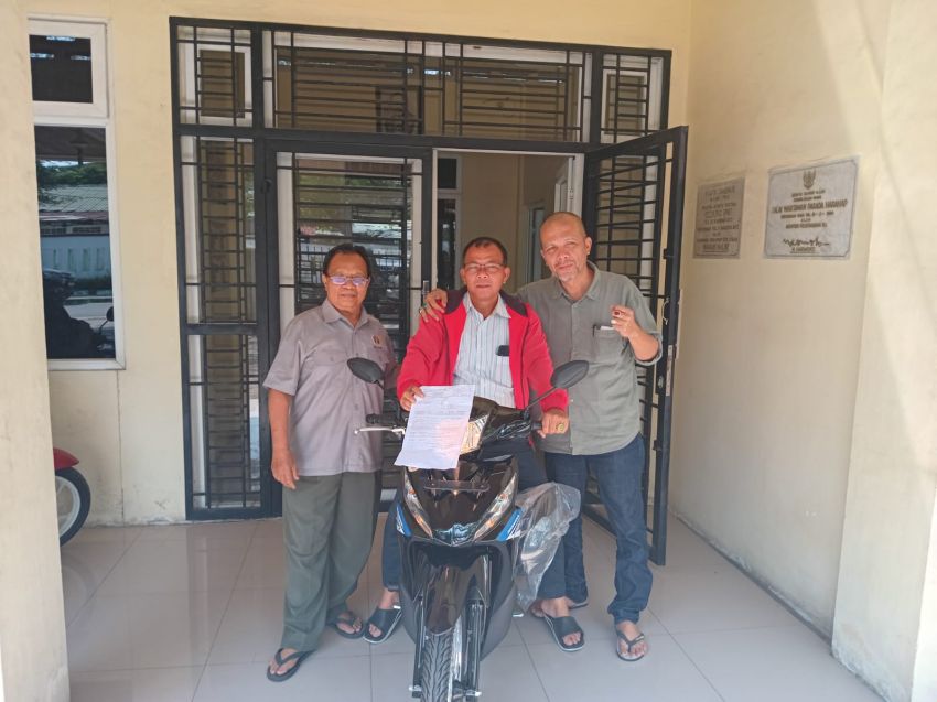 FG PWI Sumut 2025,  Medan Pos Peroleh Hadiah Utama Sepeda Motor Sumbangan Kapolda Sumut