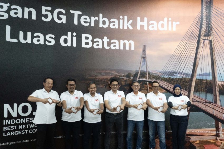 Rayakan 30 Tahun, Telkomsel Perluas Jaringan 5 G Canggih di Batam adengan Dukungan AI