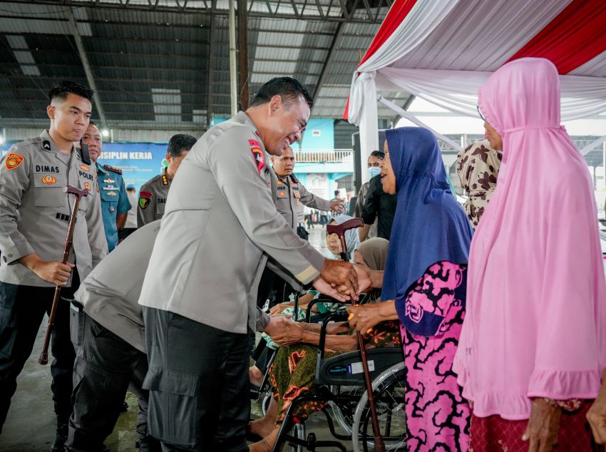 Sambut HUT Bhayangkara ke-79, Polda Sumut Gelar Bakti Kesehatan dan Sosial untuk 2.000 Warga Belawan