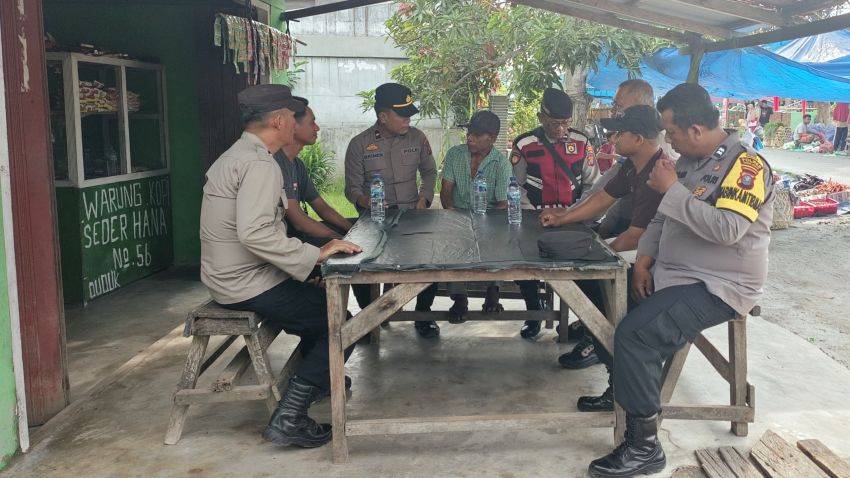 Pendekatan Sosiologis Polsek Tanjung Beringin Lakukan Jumat Curhat Ajak Warga Jaga Kamtibmas