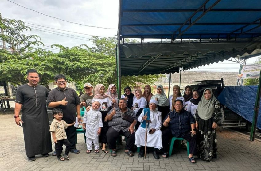 Yatibersa Sembelih 4 Ekor Hewan Qurban, Dibagikan kepada 300 Warga Paya Geli