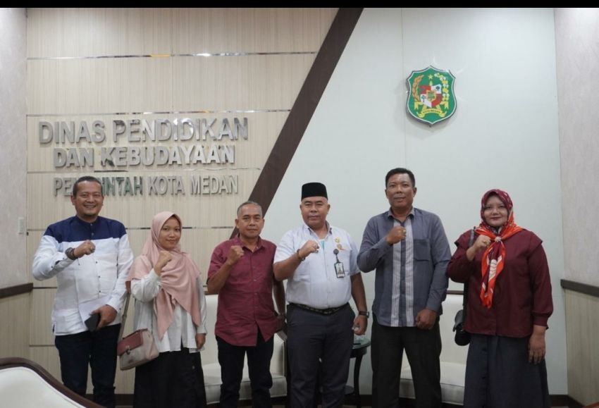 Rumah Inspirasi Indonesia Silaturahmi ke Dinas Pendidikan Kota Medan